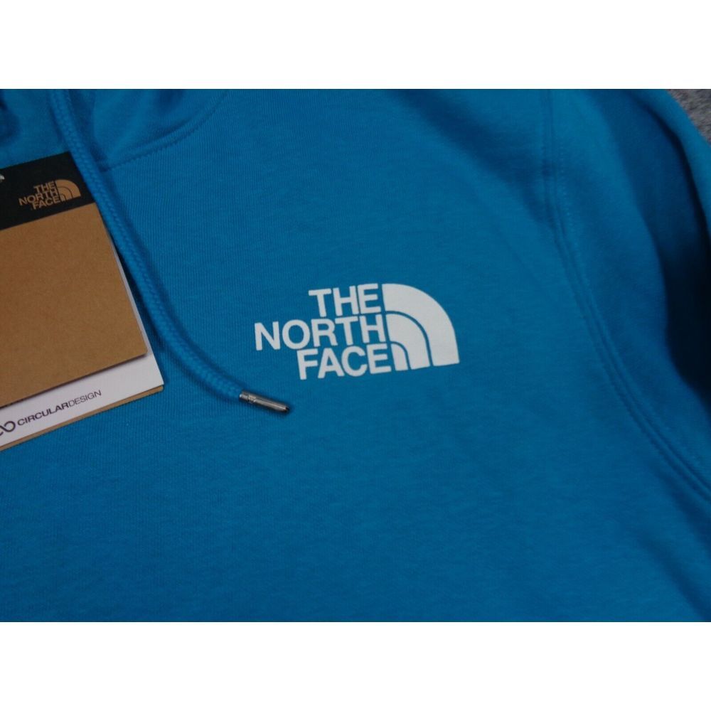 The North Face Box Hoodie Mens L Blue NSE Pullover Sweater Workout Running - Picture 6 of 10